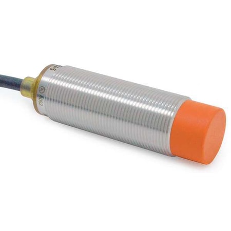 Ifm IGS245 - Cylindrical, Inductive Proximity Sensor, 18 mm Dia., Brass, 2 m, Bare Wire, 3 Wires, Unshielded