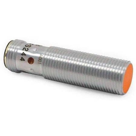 Ifm IFS246 - Cylindrical, Inductive Proximity Sensor, 12 mm Dia., Brass, M12, 3 Wires, Shielded