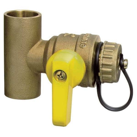 Webstone 50673W - Boiler Drain Valve,3/4 in.,C x C
