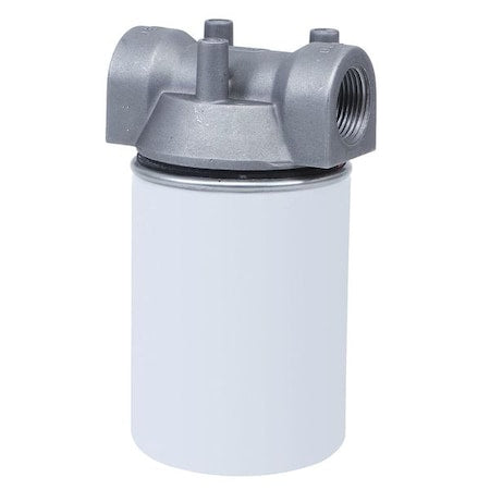Dayton 40M299 - Filter Housing,7 3/4" H,4 1/8" Dia,White
