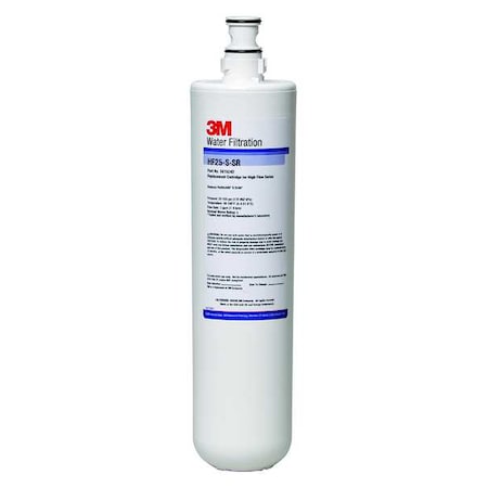 3M HF25-S-SR - Quick Connect Filter, 2 gpm, 5 Micron, 4" O.D.