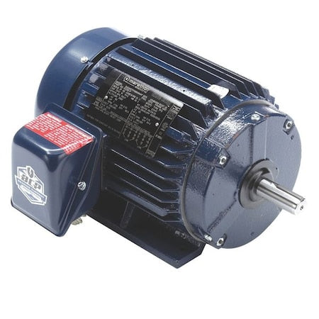 Leeson 143TTFN16040 - Three-Phase General Purpose Motor, 1 HP, 143 T Frame, 230/460 V AC Voltage, 1735 rpm Nameplate RPM