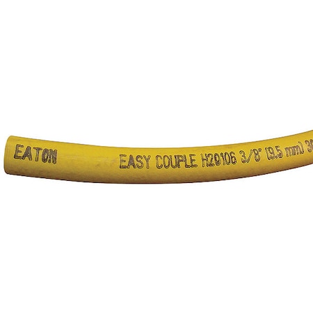 Boston H20112YL-250R - Easy Couple Hose,3/4" I.D.,250 ft L,Yllw