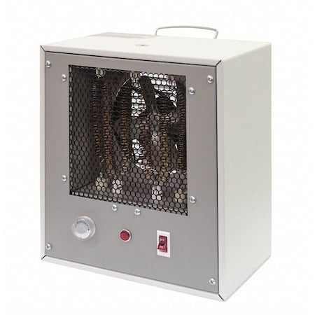 Dayton 402M62 - Portable Electric Heater, 1500/750, 120 V AC, 1 Phase, 5118 / 2560 Btu H, Non-Oscillating