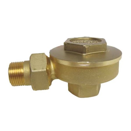 Mepco 1E-APG - Steam Trap,25 psi,Brass,1/2 in,3 Ports