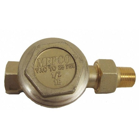 Mepco 1E-SWG - Steam Trap,25 psi,Brass,1/2 in,3 Ports
