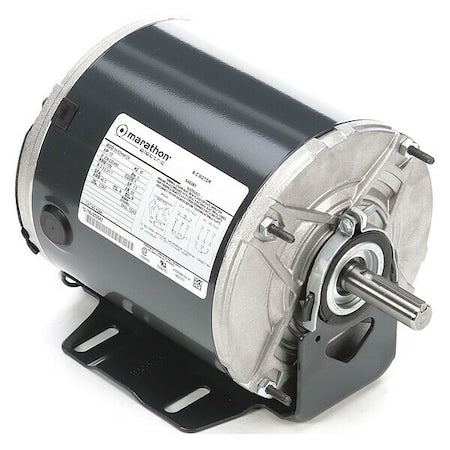 Leeson 5K42HN4128 - 3-Phase Belt Drive Motor, 1/2 HP, 56 Frame, 208-230/460 V AC Voltage, 1,725 Nameplate RPM