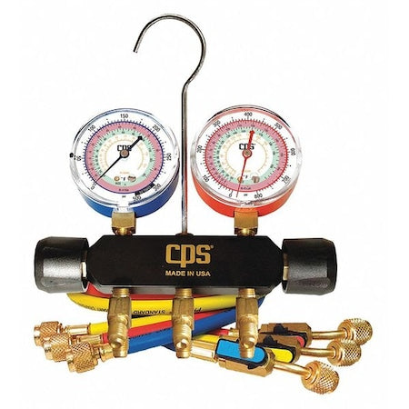 Blackmax MBHP5E - Manifold Gauge Set,5 ft L,2 1/2 in Gauge
