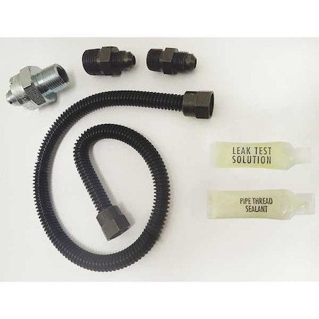 Dormont 10A-2131V2KIT-TS-24B - Gas Flow Valve Kit,SS,24" L,3/8" Size