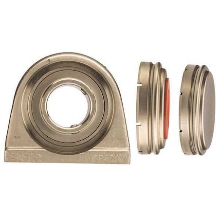 Ntn SUCPA204-12CCFG1 - Pillow Block Bearing, Stainless Steel Housing Material, Set Screw, Ball, 3/4 in Dia, Stainless Steel Insert Material