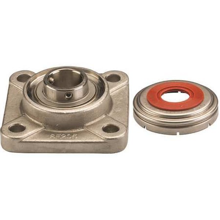 Ntn SUCF212-39C0FG1 - Flange Bearing,4-Bolt,2-7/16" Bore Dia.