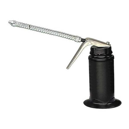 Lubrimatic 50-516 - Pistol Oiler,6oz,1/4in-28 Thread,Steel