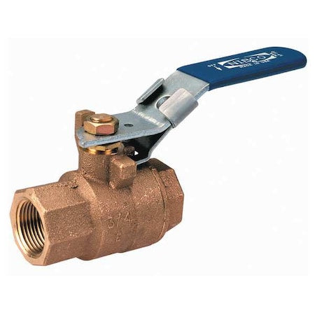 Nibco T58570LL 1 - Manual 2-Way Ball Valve,NPT,Bronze