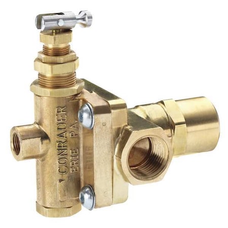 Conrader BLG 115-130 - Unloader Pilot Valve, 1/4 in Inlet,Brass