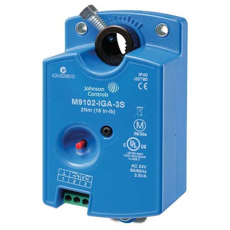 Johnson Controls M9104-IGA-3S - Electric Actuator,On/Off, Floating