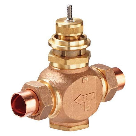 Johnson Controls VG7281NT - Hydronic Globe Valve,Two-Way,1 in