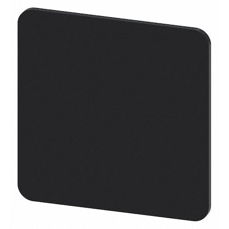 Siemens 3SU1900-0AE16-0AA0 - Inscription Plate, Plastic, Black, 22 mm