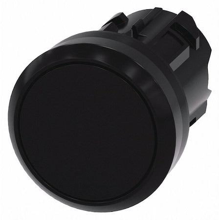 Siemens 3SU1000-0AA10-0AA0 - Push Button Operator,Black,Plastic Bezel