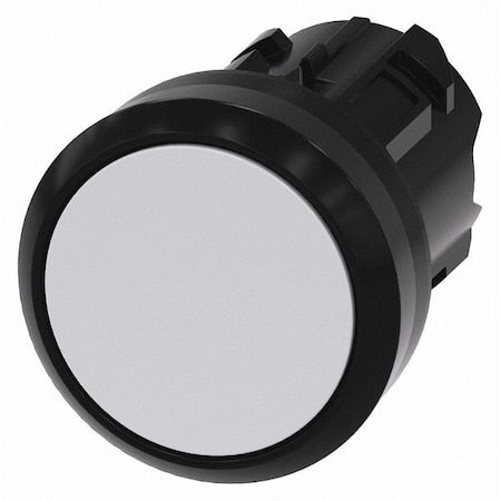 Siemens 3SU1000-0AB60-0AA0 - Push Button Operator,White,Plastic Bezel