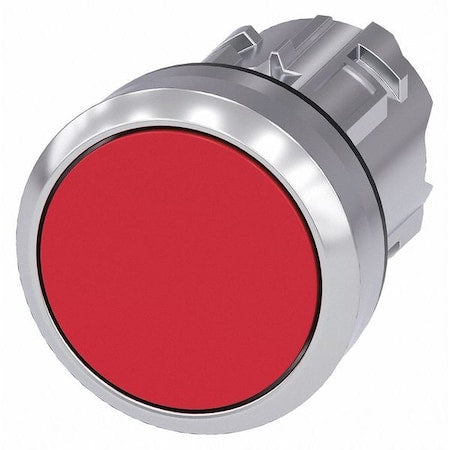 Siemens 3SU1050-0AA20-0AA0 - Push Button Operator,Red,Metal Bezel