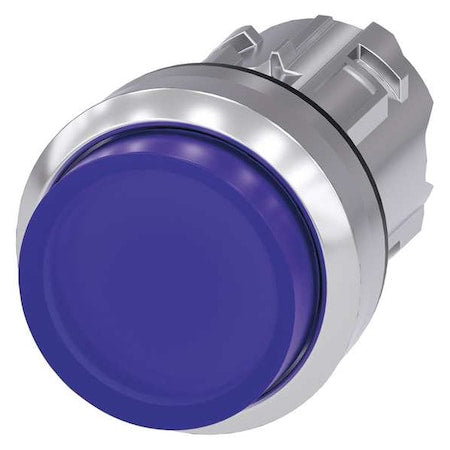 Siemens 3SU1051-0BB50-0AA0 - Push Button Operator, Mushroom Head, Momentary Action, Not Applicable Release, Illuminated, Red