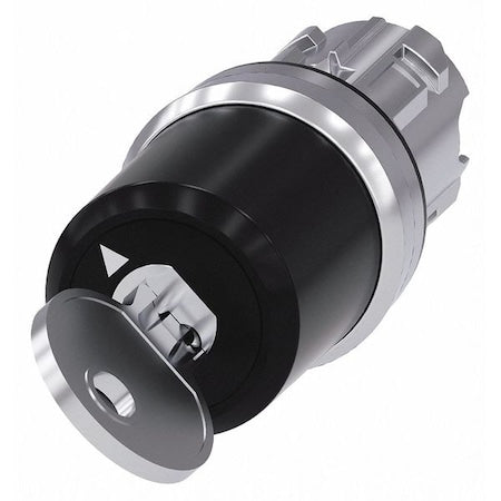 Siemens 3SU1050-5BC01-0AA0 - Selector Switch Operator,22mm Sz,No Cam