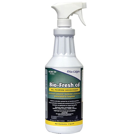 Nu-Calgon 4126-34 - Coil Cleaner,32 oz, Spray Bottle, Yellow
