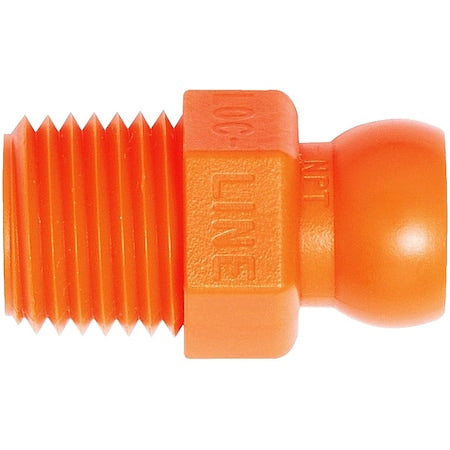 Loc-Line 41406 - Connector For 1/4 in Hose, 1/4 in Loc-Line x 1/4 in Male NPT, 4 PK