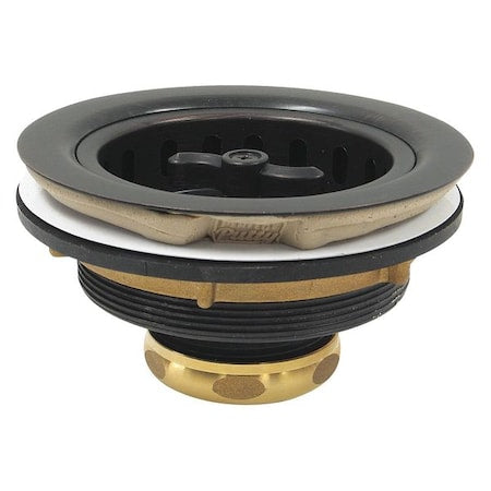 Perfect Putty 59-3224 - Strainer,Bronze,2 1/2 in H,4 1/2 in Dia