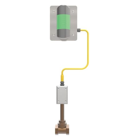 Bradley S19-322D - Emergency Signaling System, Galvanized Steel, Silver, For Use With, Shower, Eyewash