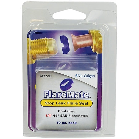 Nu-Calgon 4177-30 - FLAREMATE, 10 PACK - 1/4" SEAL KIT