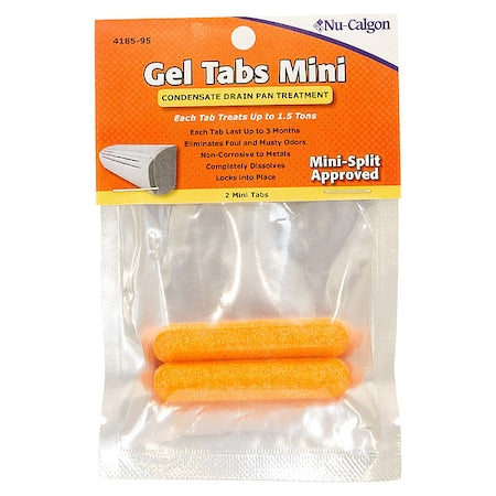 Nu-Calgon 4185-95 - Condensate Pan Treatment,Gel Tab,1.5 ton
