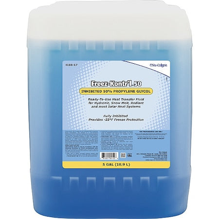 Nu-Calgon 4188-17 - Freeze Protectant, Blue, 5 gal, Pail