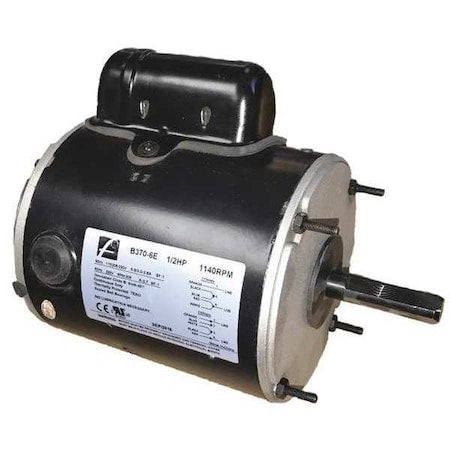 Dayton B370-6E - Agricultural Fan Motor, Split-Phase, 1/2 HP, 115/230 V AC, 1,140 Nameplate RPM, 48 Frame