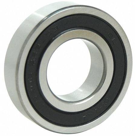 Ksm R12 2RS - Deep Groove Radial Ball Bearing, Double Sealed Closure, 3/4 in Bore Dia