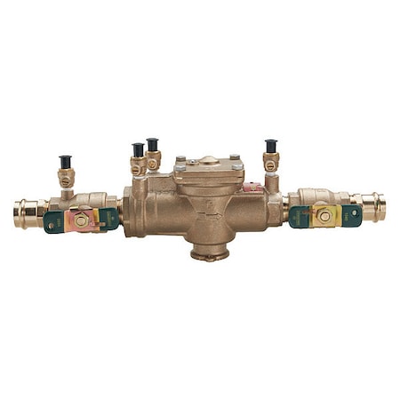 Watts 1 LF009M2-QT-PRESS - Reduced Pressure Zone Assembly,1in. Size