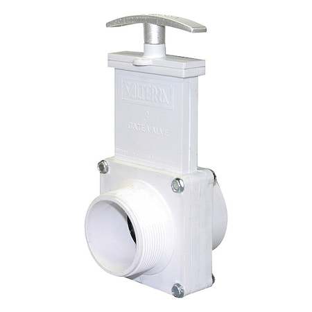 Valterra 4208GR - Gate Valve, Class 125, 2 In., PVC, Connection Type: FIPT x MIPT