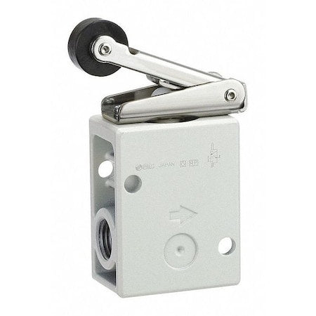 Smc VM230-N02-01A - Mechanical Valve,2/3 Port,Side Mount