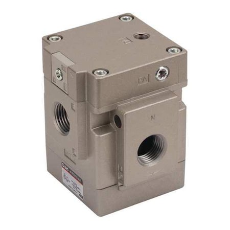 Smc VGA342-04NA - Air Operated 3 Port Valve,1/2" Port