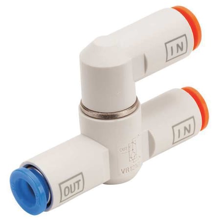 Smc VR1220F-09 - Shuttle Valve,5/16" Applicable Tube,OD