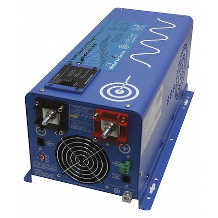 Aims Power PICOGLF20W12V120VR - Power Inverter and Battery Charger, Pure Sine, 6,000 W Peak, 2,000 W Continuous, 2 Outlets