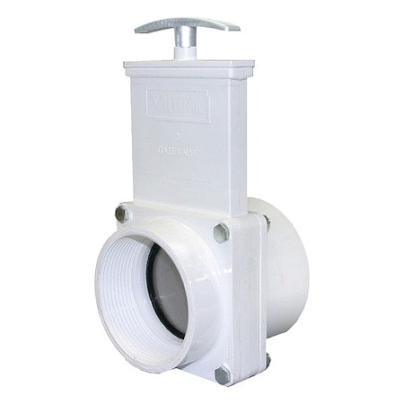 Valterra 4309GR - Gate Valve,Class 125,3 In.,PVC