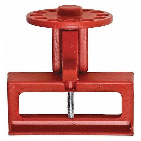 Condor 437R22 - Circuit Breaker Lockout,Red,2-1/2" H