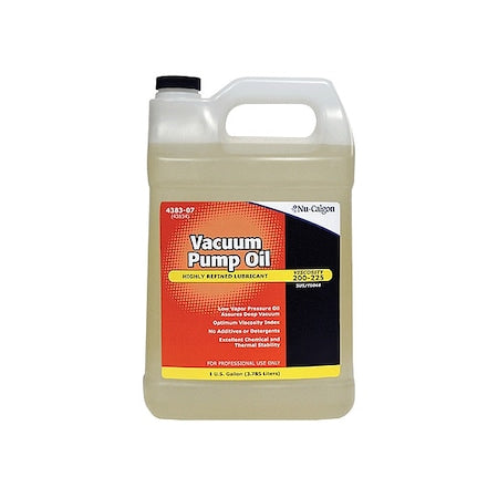 Nu-Calgon 4383-07 - Refrigerant Evac Pump Oil,1 gal,Bottle