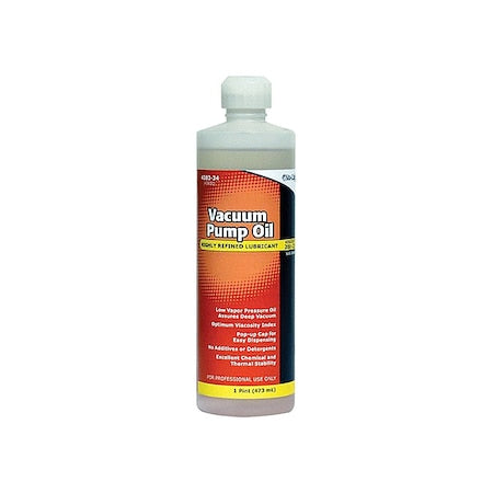 Nu-Calgon 4383-34 - Refrigerant Evac Pump Oil,1 pt,Bottle