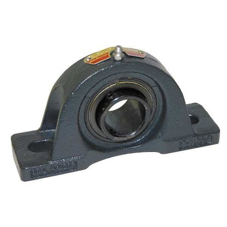 Sealmaster NPL-23 - Pillow Block Bearing, Cast Iron Housing Material, Set Screw, Ball, 1-7/16 in Dia, Alloy Steel Insert Material