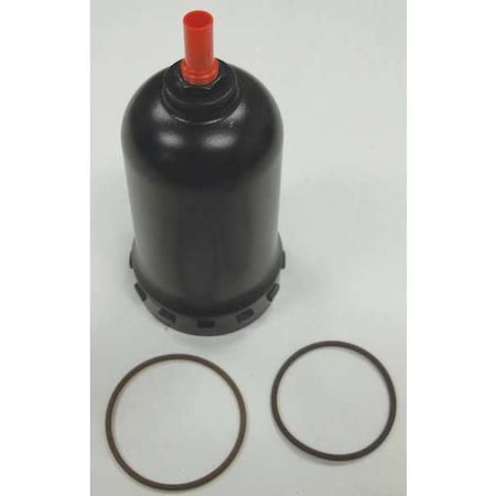 Wilkerson GRP-95-960 - Metal Bowl W/Drain and Viton Seals