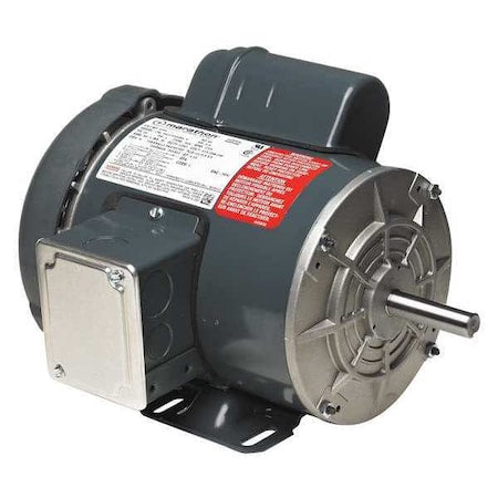 Leeson 056B34F5303 - Pressure Washer Motor, Rigid Base, 56