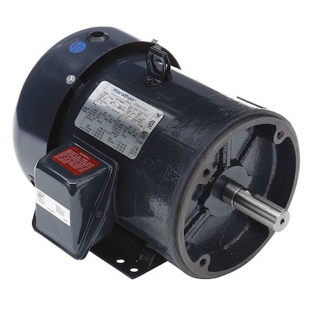 Marathon 182TTFBD6003 - Three-Phase General Purpose Motor, 3 HP, 182 TC Frame, 230/460 V AC Voltage, 3530 rpm Nameplate RPM