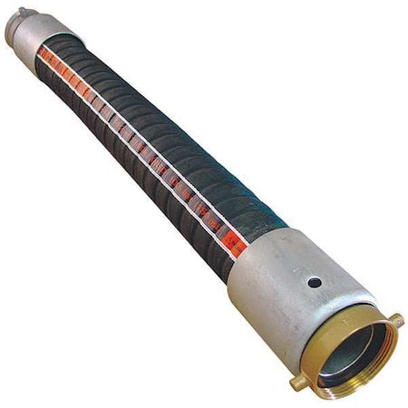 Boston EHP519-24-100-50-MF - 1-1/2" ID x 50 ft NBR Corrugated Gasoline Hose BK